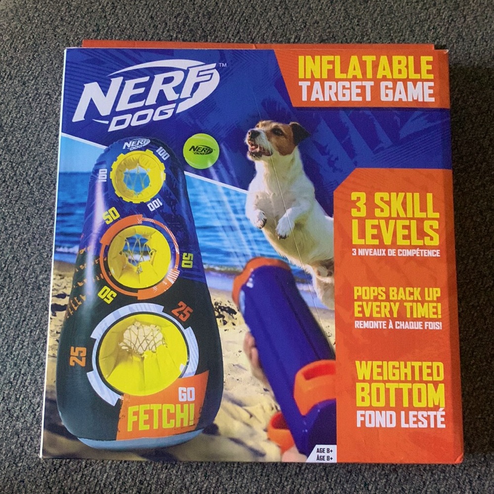 Nerf Dog Inflatable Target Game